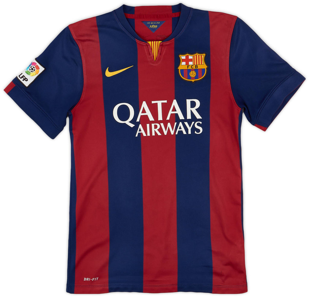 Camisola Retro 2014-2015 Barcelona Home Shirt Neymar JR #11