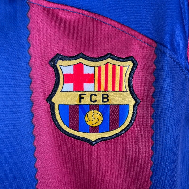 Camisola 23/24 Barcelona Long Sleeve Home