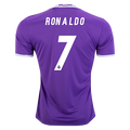 Camisola Retro 2016-17 Real Madrid Away Shirt Ronaldo #7