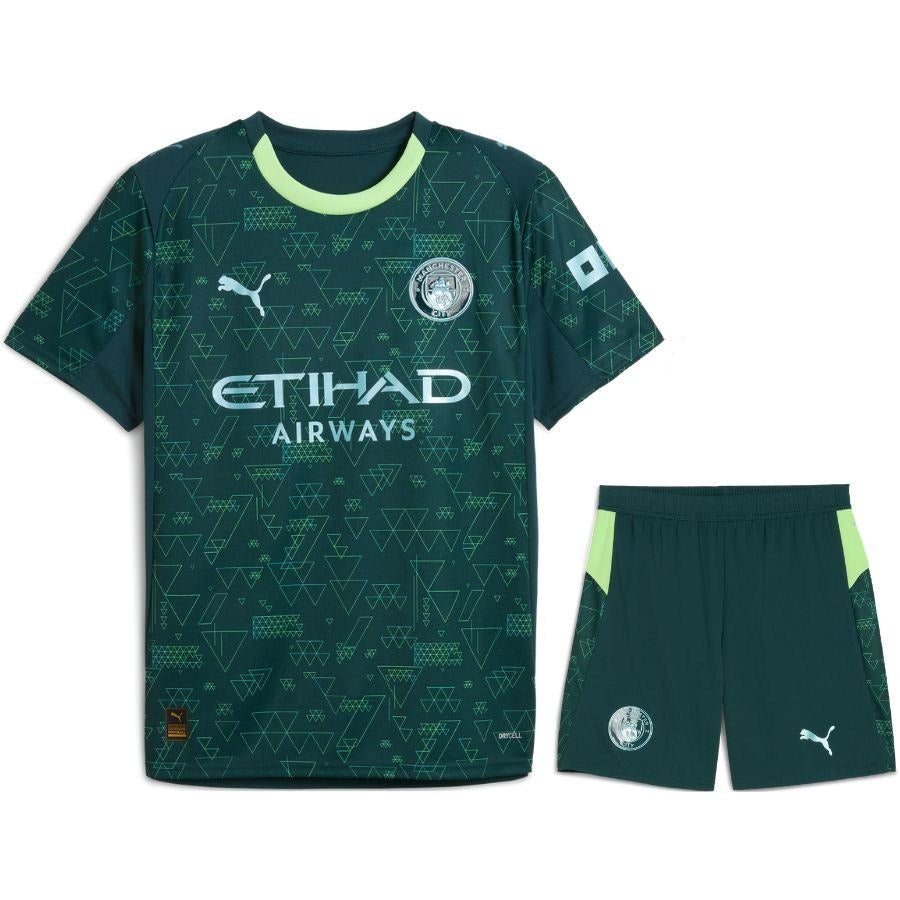 Equipamento Criança 25/26 Manchester City Quarto