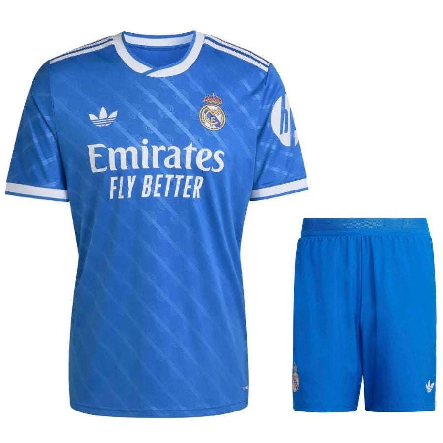 Equipamento Criança 25/26 Real Madrid Terceiro