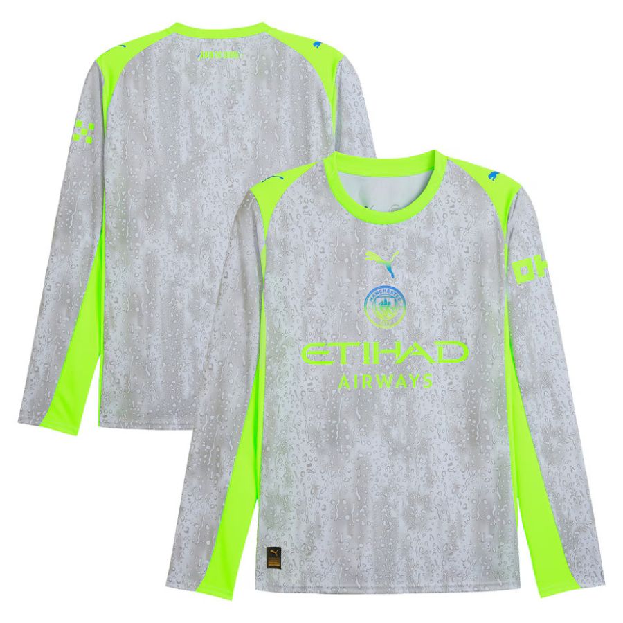 Camisola 25/26 Manchester City Terceiro Manga Comprida