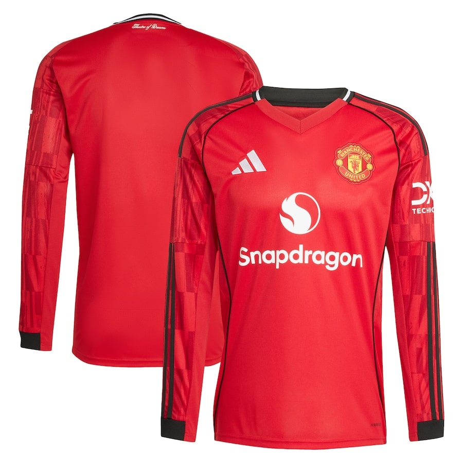 Camisola 25/26 Manchester United Principal Manga Comprida