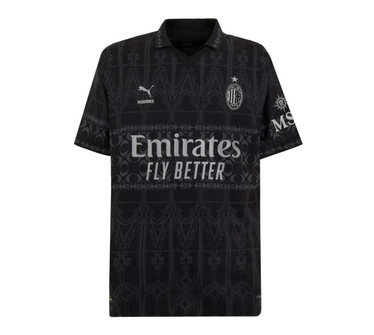 Camisola 23/24 AC Milan Dark Version