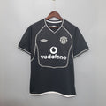 Camisola Retro 00/02 Manchester United Preta